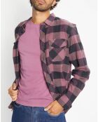 Chemise en Flanelle Tacoma noir/violet