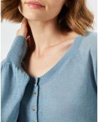 Pull en Lin & Coton Lebrooks denim