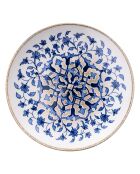 Service de table en Porcelaine bleu/blanc - 18 pièces