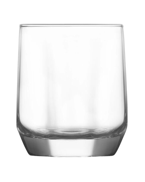 6 Verres transparents - 210 ml