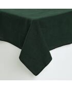 Nappe 100% Lin Luri bleu de prusse