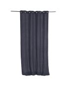 Rideau 100% Lin Porticcio denim - 140x280 cm