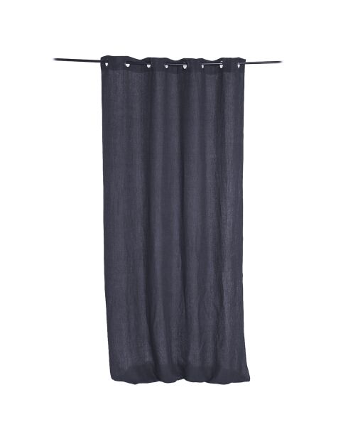 Rideau 100% Lin Porticcio denim - 140x280 cm