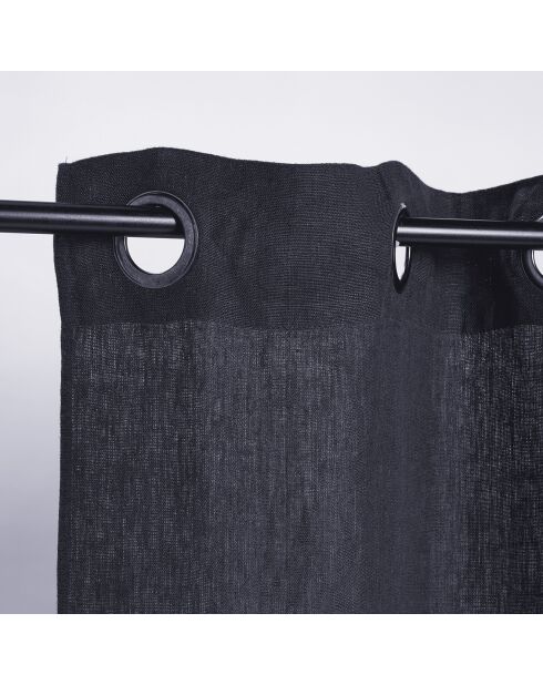 Rideau 100% Lin Porticcio denim - 140x280 cm