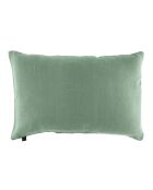 Housse de coussin 100% Lin Porticcio céladon - 40x60 cm