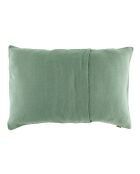 Housse de coussin 100% Lin Porticcio céladon - 40x60 cm
