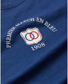 T-Shirt en Laine mélangée Premier Match Bleu bleu retro