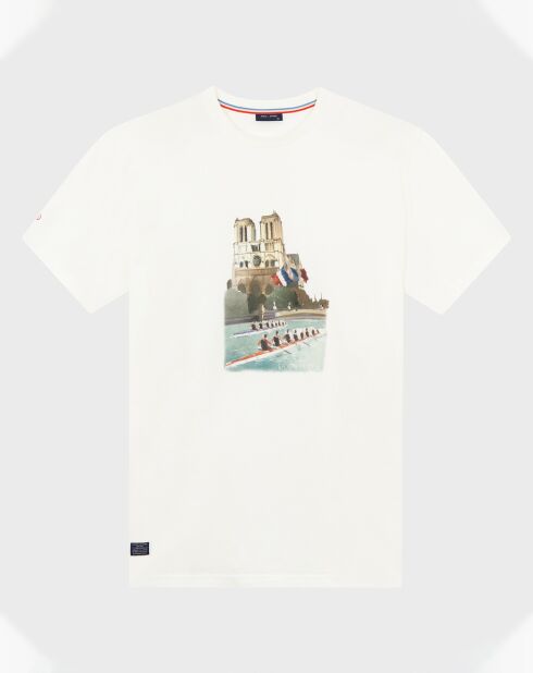 T-Shirt Aviron blanc