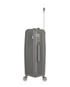 Orion koffer met 4 enkele wielen, medium stay, 65 cm, donkergrijs