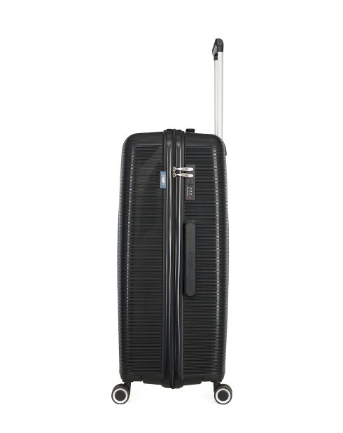 Valise Long Séjour 4 roues roues simples 75 cm Orion noire
