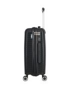Valise Cabine 4 roues double Orion 55 cm noire
