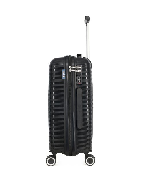 Valise Cabine 4 roues double Orion 55 cm noire