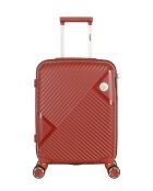 Cassiopée Cabinekoffer 4 enkele wielen 55 cm bordeauxrood