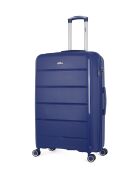2 einfache 4-Rad-Koffer Phenix 75/65 cm marineblau