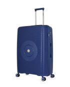 Orion Long Stay Koffer met 4 enkele wielen 75 cm marineblauw