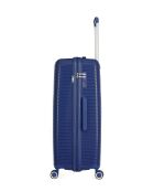 Orion Long Stay Koffer met 4 enkele wielen 75 cm marineblauw