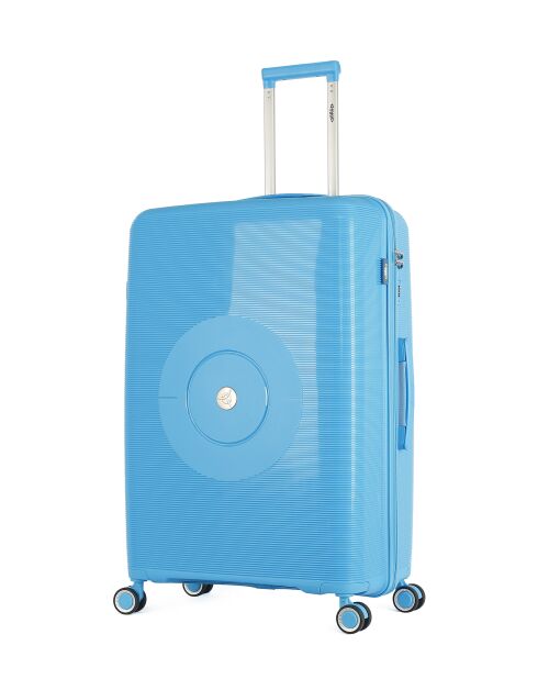 2 blaue 4-Rad-Einzelkoffer Orion 75/65 cm