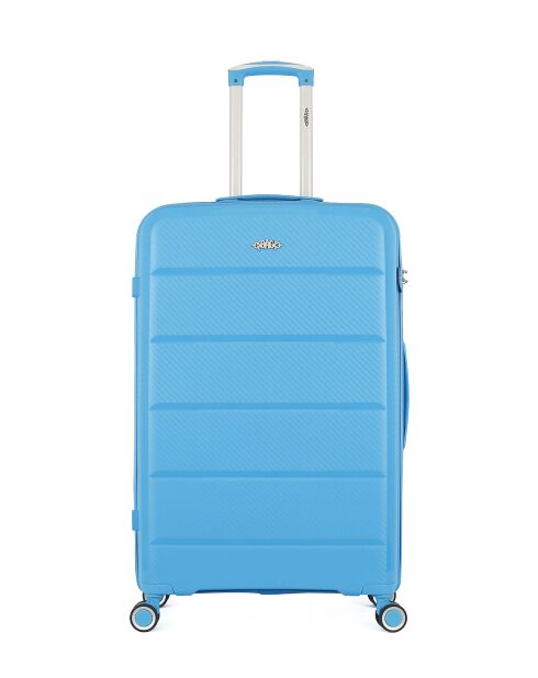 2 valigie singole Phenix 75/65 cm blu a 4 ruote