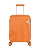Valigia da cabina Cassiopée 4 ruote singole 55 cm arancione