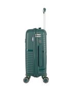 Cassiopée Kabinenkoffer 4 Einzelräder 55 cm dunkelgrün