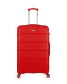 2 valigie singole a 4 ruote Phenix 75/65 cm rosse