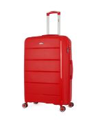 2 valigie singole a 4 ruote Phenix 75/65 cm rosse