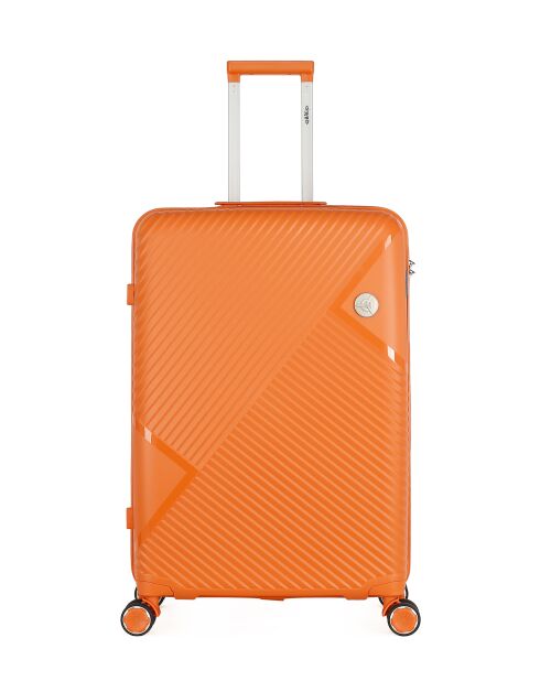 3 Einzelkoffer mit 4 Rädern Cassiopée 73/63/55 cm orange