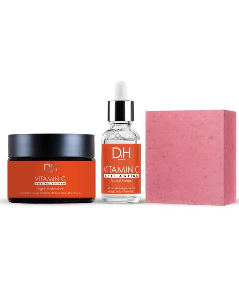 Vitamin C Anti-Aging Routine Cadeauset - 3 stuks