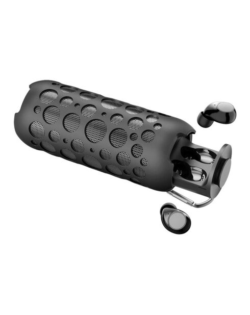 Enceinte Bluetooth 2en1 noire