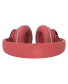Casque Bluetooth 5.0 stéréo Edition Miami rouge