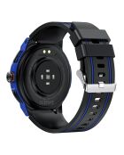 Montre connectée AMOLED Arena noir/bleu