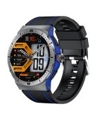 Montre connectée AMOLED Arena noir/bleu