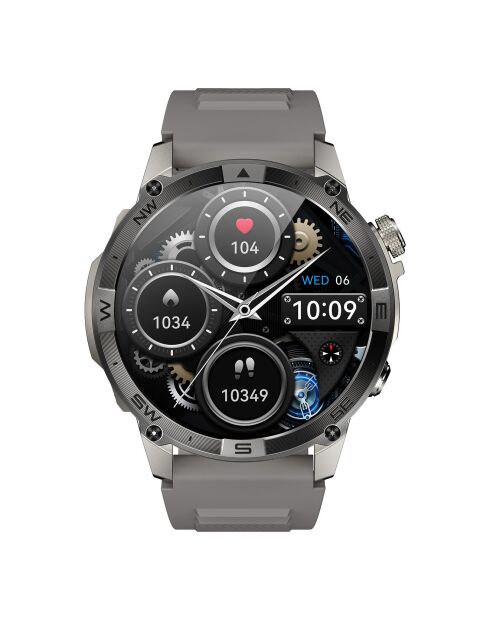 Montre connectée AMOLED NASA grise