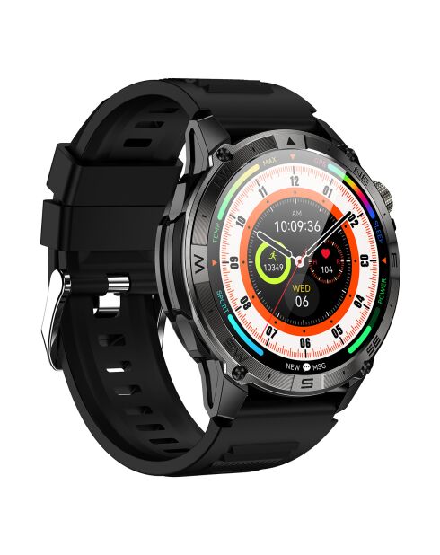 Montre connectée AMOLED NASA noire