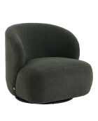 Fauteuil bouclette Lisette kaki - 76.5x80x73 cm