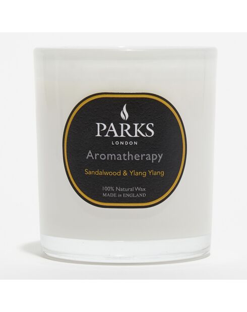 Bougie parfumée Aromatherapy Bois de Santal & Ylang Ylang  - 1 mèche 48h