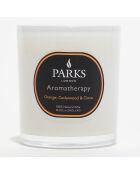 Bougie parfumée Aromatherapy Orange, Bois de Cèdres & Clou de Girofle  - 1 mèche 48h