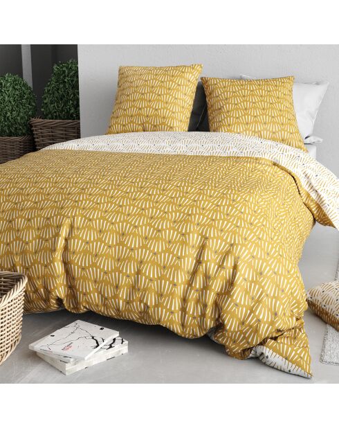 Juego de funda nórdica amarilla