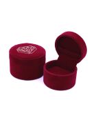 Bague Lahad Diamant 0.09 ct & Saphir 2.97 ct Or blanc