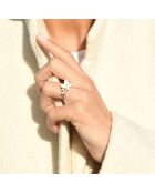 Nasia ringdiamanten 0.039 ct keramiek 1 kt geelgoud