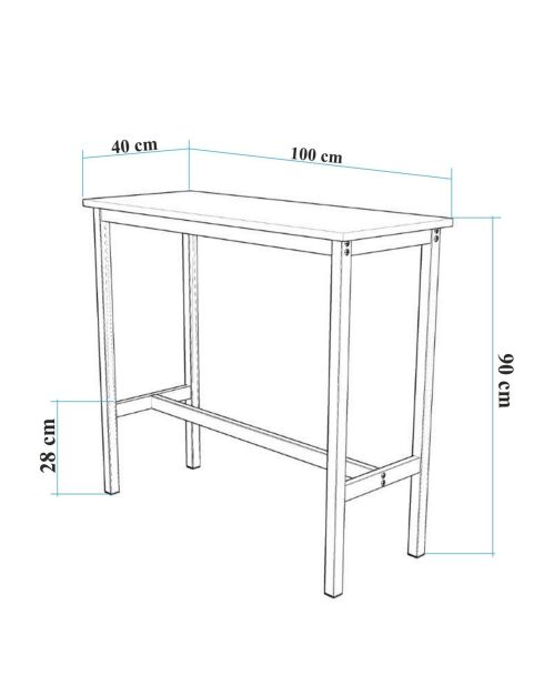 2 Tabourets + Table Mola blancs