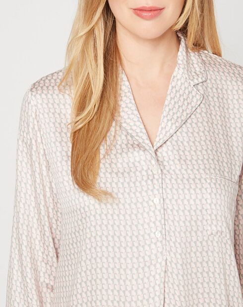 Liquette Angèle gris/rose