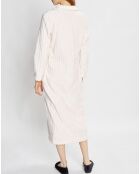 Robe de chambre Essentiel rose poudré