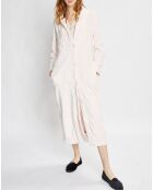 Robe de chambre Essentiel rose poudré