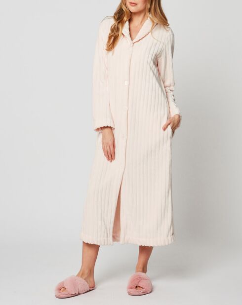 Robe de chambre Essentiel rose poudré