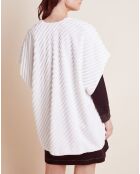 Poncho Essentiel écru