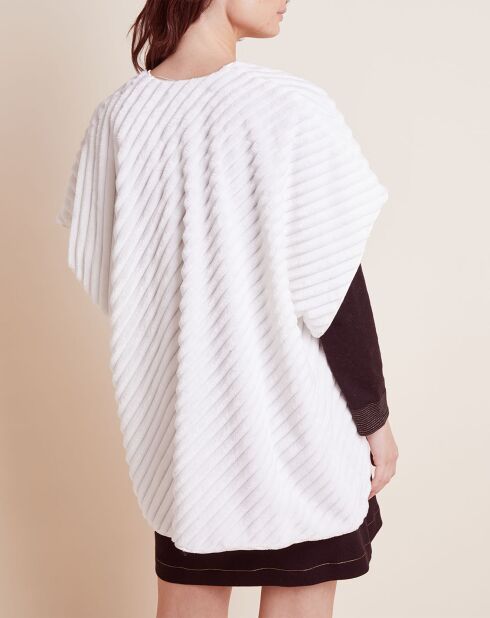 Poncho Essentiel écru