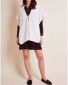 Poncho Essentiel écru