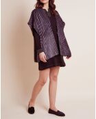 Poncho Essentiel gris vison