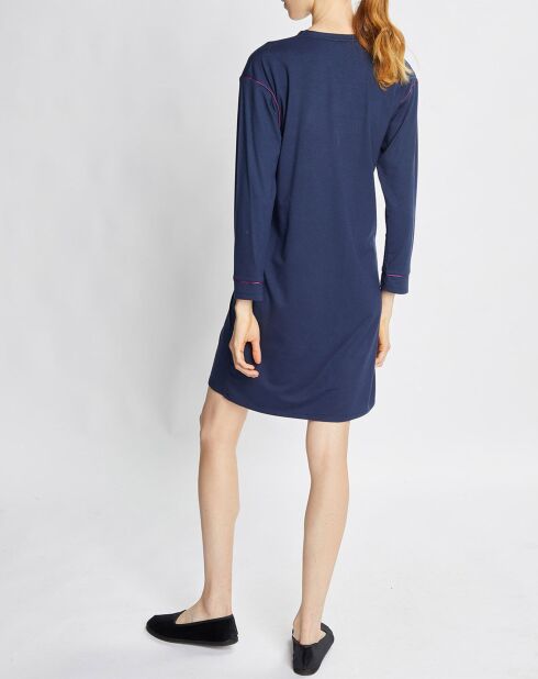Chemise de nuit Slow bleu marine